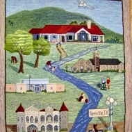 "Kerrville Story Rug"