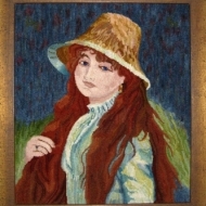 "Renoir's Girl with a Straw Hat"